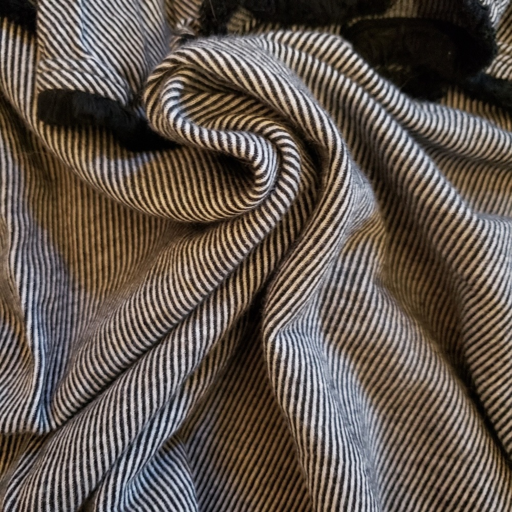 LOFT Striped One Shoulder Ruffle Top - Picture 5 of 5